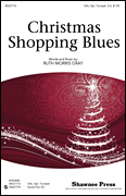 Christmas Shopping Blues SSA choral sheet music cover